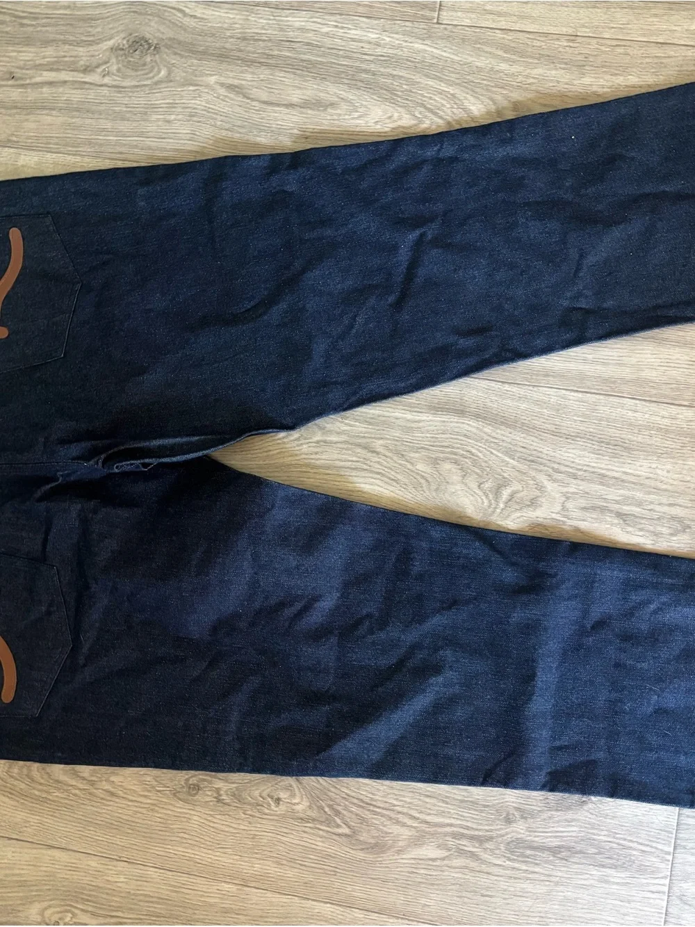 Rocawear Men's Classic Fit Dark Blue Wash Denim Jeans Size 46